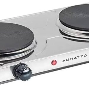 Agratto 4918 - Fogão Eletrico de Mesa, 220V, 2000W, Inox - Imagem 2