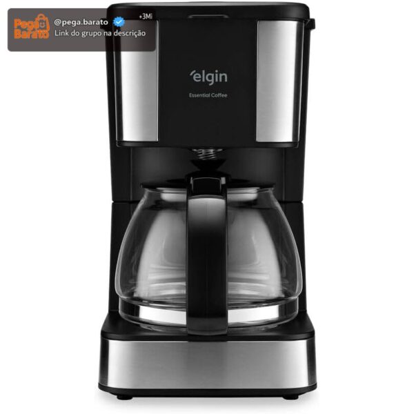 Cafeteira elétrica Essential Coffee Elgin – 19 xícaras jarra de vidro 110V