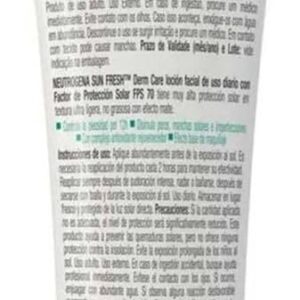 Protetor Solar Facial Para Pele Oleosa Neutrogena Sun Fresh Derm Care Pele Clara FPS 70, 40g - Imagem 4