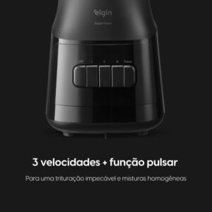 Liquidificador Super Force Elgin com Jarra de Vidro de 1,9L 900W 220V - Imagem 8