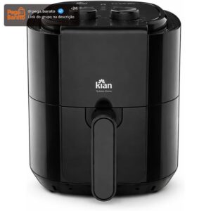 Fritadeira Eletrica Air Fryer 3,5L Kian AF-105 1200W Antiaderente Turbo Air 360° com Timer e Controle de Temperatura (220V) - Imagem 1