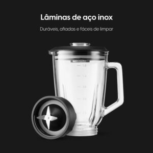 Liquidificador Super Force Elgin com Jarra de Vidro de 1,9L 900W 220V - Imagem 7