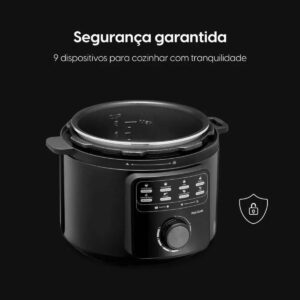 Panela de Pressão Fast Cook Elgin – 220V 900W 4L 9 Dispositivos de Segurança - Imagem 4