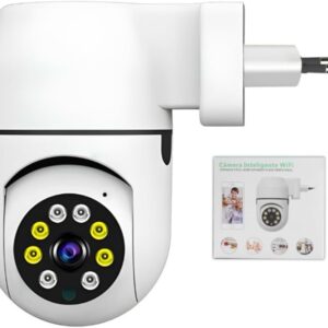 Câmera Wi-Fi Inteligente, Uso Interno/Externo, Estilo Domo, 720p/1080p, Áudio Bidirecional, Segurança/Monitoramento, I35, Sem fio/Com fio, Visão Noturna, Wi-Fi, AC/DC - Imagem 8