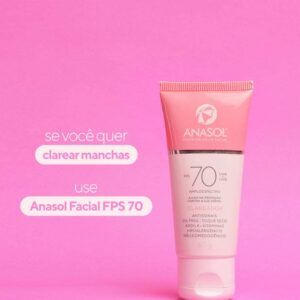 Anasol Protetor Solar Facial FPS 70 Clareador - 60 g - Imagem 5