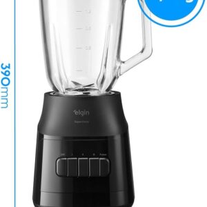 Liquidificador Super Force Elgin com Jarra de Vidro de 1,9L 900W 220V - Imagem 3