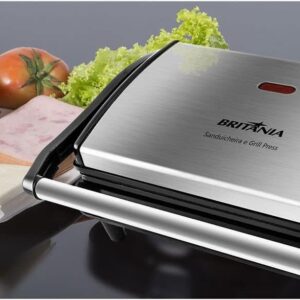 Sanduicheira e Grill Britânia BGR27I Press 2 em 1 850W 220V - Imagem 2