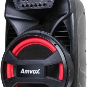 Amvox Caixa de Som Amplificada ACA 480 Viper II - 480W RMS, Bluetooth, Equalizador, Rádio FM, USB - Imagem 1