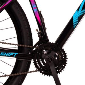 Bicicleta Aro 29 KGT Shift Aço Carbono 21 marchas Freios a Disco Suspensão Diant - Imagem 4