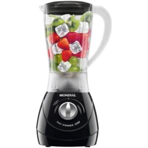 Liquidificador Mondial Easy Power L-550-B Preto 2 Velocidades 550W - Imagem 1