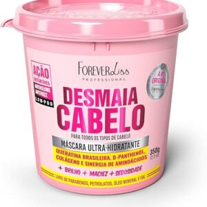 Forever Liss, FOR86, Desmaia Cabelo, 350g - Imagem 1
