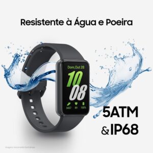 Smartwatch Samsung Galaxy Fit3 Display 1.6" Grafite - Imagem 7