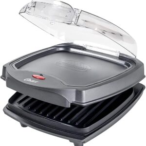 Grill Elétrico Oster Burguer 2 em 1 com Estufa, 220V, 1000W, OGRL500 - Imagem 4