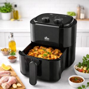 Fritadeira Eletrica Air Fryer 3,5L Kian AF-105 1200W Antiaderente Turbo Air 360° com Timer e Controle de Temperatura (220V) - Imagem 2