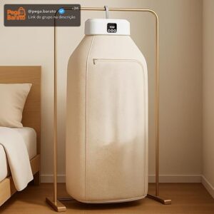 Secador De Roupas Premium Portátil Dobrável 220V, 600W, VARENZIA - Imagem 1