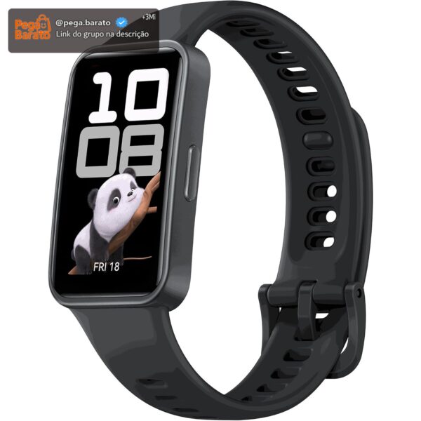 Smartwatch, HUAWEI Band 10, Caixa de Polímeros Duráveis, Análise do Sono em Nível Profissional, Assistente de Bem-estar Emocional, Relógio Smartwatch Compatível com Android e iOS, Preto