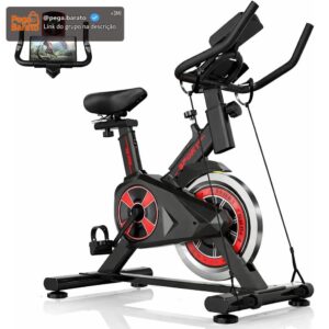 Bike Ergometrica Bicicleta Ergometrica Bike Spinning Silenciosa Vertical Modelo Premium - Imagem 1