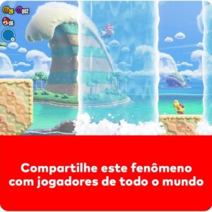 Bundle Nintendo Switch + Super Mario Bros. Wonder + 3 Meses de Assinatura Nintendo Switch Online - Imagem 10