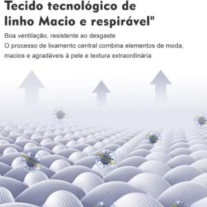 Cadeira Gamer Python Fly em tecido, respirável e ecológica, ângulo ajustável (Cinza Claro) - Imagem 5