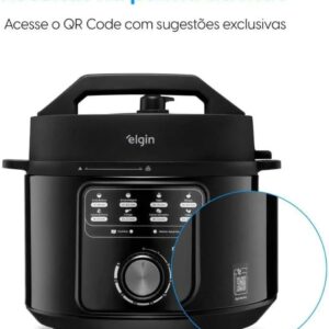 Panela de Pressão Fast Cook Elgin – 220V 900W 4L 9 Dispositivos de Segurança - Imagem 6
