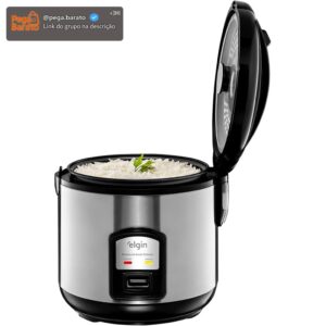 Panela de Arroz Elétrica Elgin Capacidade 5 Xícaras 1 Litro 400W 220V - Imagem 1