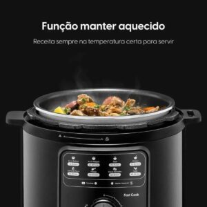 Panela de Pressão Fast Cook Elgin – 220V 900W 4L 9 Dispositivos de Segurança - Imagem 5