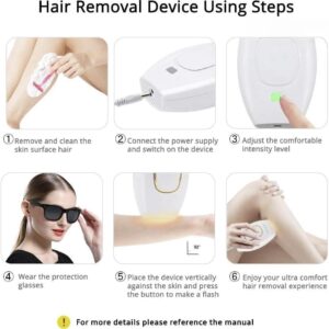 Depilador de Luz Pulsada : Tecnologia Avançada para Remoção de Pelos(ALEATORIO) - Imagem 6