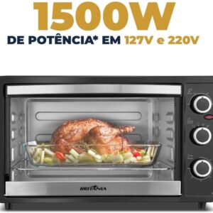 Forno Elétrico Britânia BFE41P 36L 1500W 220V - Imagem 6