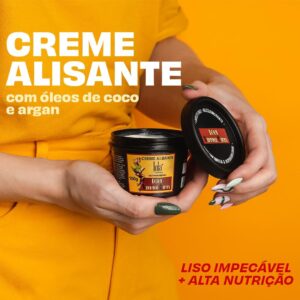 Hair Vintage Girl Creme Alisante 850g , Lola Cosmetics - Imagem 6