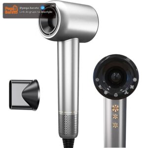 Secador de Cabelo 1500W, Motor Brushless 120.000 RPM, Íons Negativos, 127V - Imagem 1