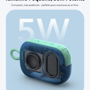 Soundcore Select 4 go da Anker Caixa de Som Portáteis Bluetooth, 20H de Reprodução, IP67 à Prova d'Água e Poeira, Flutuante, Som Potente, Ideal para Ambientes Internos, Externos e Passeios | 20H de Reprodução, IP67 à Prova d'Água e Poeira, Flutuante, Som Potente, Ideal para Ambientes Internos, Externos e Passeios - Imagem 3