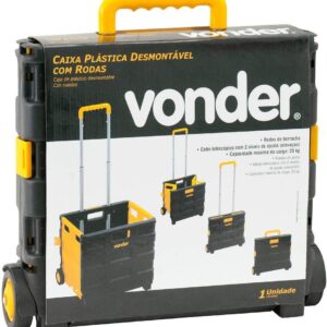 Vonder, Caixa Plástica Desmontável com Rodas - Imagem 5