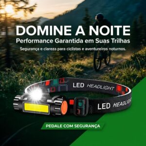 Lanterna De Cabeça Led Potente Recarregável e À Prova D'Água Para Uso em Mecânica Ciclismo Caminhada Trilha Acampamento Pesca Noturna Vigilância Portátil 4 Modos de Iluminação AlverSun - Imagem 6