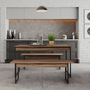Mesa de Jantar Tub C/02 Bancos - Imagem 3