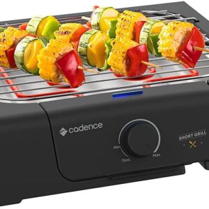 Churrasqueira Grill Eletrica Cadence Short, 1200W, Preto, 220V, GRL805 - Imagem 4