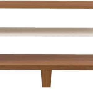 Artely Rack Charlotte para Tv até 75" com 2 Portas, Cinamomo/Off White - Imagem 7