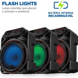 MONDIAL Caixa Amplificada, Preto, 150W RMS, Bivolt - CM-150 - Imagem 5