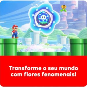 Bundle Nintendo Switch + Super Mario Bros. Wonder + 3 Meses de Assinatura Nintendo Switch Online - Imagem 8
