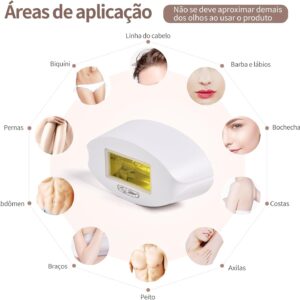 Depilador e Rejuvenescedor a Laser Permanente Luz Pulsada Lescolton T-009i - Imagem 3