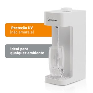 Hidrofiltros - Purificador de Água Facile com Refil C3 Elimina Cloro, Odores e Sabores Cor Branco Hidrofiltros - Imagem 6