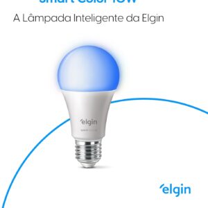 Lâmpada Inteligente Smart Color 10W Elgin RGB Wifi Compatível com Alexa e Google Home - Imagem 4