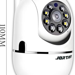 Câmera Wi-Fi Inteligente 360° Full HD 1080P – Minion Giratório com Rastreamento Automático, Visão Noturna, Áudio Bidirecional e Detecção de Movimento - Imagem 3