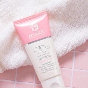Anasol Protetor Solar Facial FPS 70 Clareador - 60 g - Imagem 4