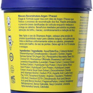 Argan Máscara de Hidratação 230g , Lola Cosmetics - Imagem 2