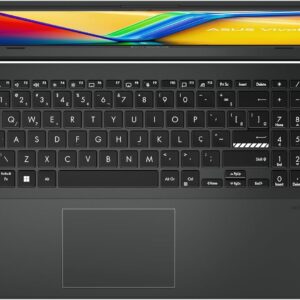 Notebook ASUS VivoBook Go 15, AMD RYZEN 5 7520U, 8GB, 256GB SSD, KeepOS, Tela 15,6" FHD, Mixed Black - E1504FA-NJ731 - Imagem 10