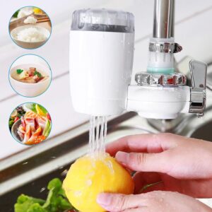 Filtro De Água Para Torneira, Purificador De Água Para Torneira | Dispositivo De Purificação Doméstica, Torneira De Cozinha, Com Filtragem De Água Avançada, Compatível Com Torneiras Padrão - Imagem 2