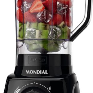 MONDIAL Liquidificador Turbo Power, Preto, 550W, 220V - L-99 FB - Imagem 1