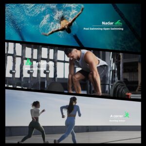Bettdow SmartWatch, relogio smartwatch com 1.91" Ecrã tátil e AI, à prova d'água IP68, relogio feminino e masculino com 100+ Modos Esportivos Faz e Recebe Ligações(ouro) - Imagem 6