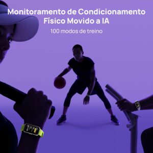 Smartwatch, HUAWEI Band 10, Caixa de Polímeros Duráveis, Análise do Sono em Nível Profissional, Assistente de Bem-estar Emocional, Relógio Smartwatch Compatível com Android e iOS, Preto - Imagem 4