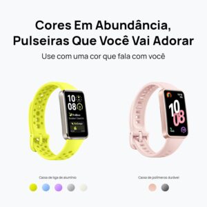 Smartwatch, HUAWEI Band 10, Caixa de Polímeros Duráveis, Análise do Sono em Nível Profissional, Assistente de Bem-estar Emocional, Relógio Smartwatch Compatível com Android e iOS, Preto - Imagem 9